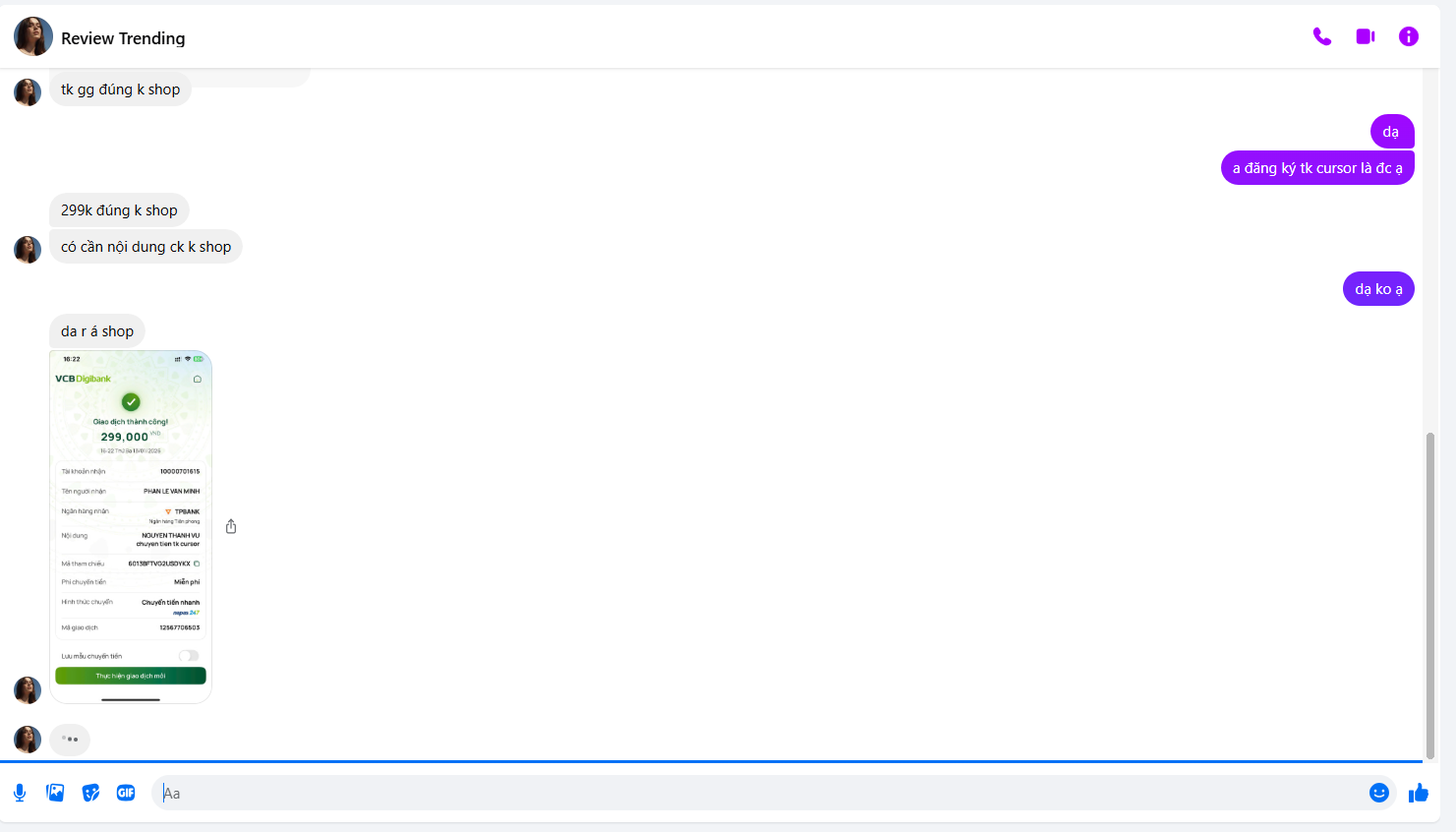 ✅ Nâng cấp chính chủ Cursor Pro 1 tháng